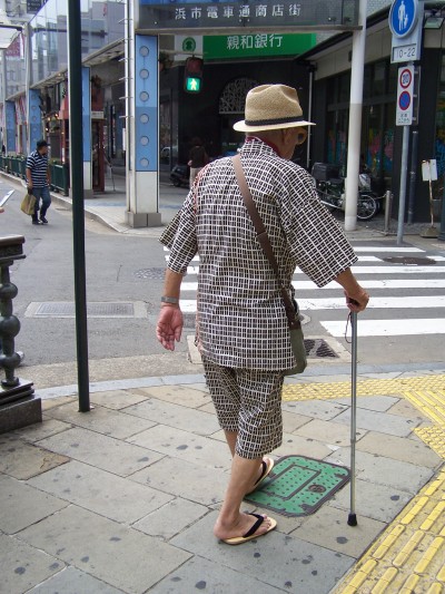 Per le strade di Nagasaki. Agosto, 2009.