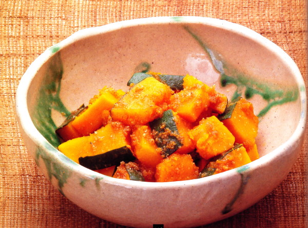 Zucca stufata. Da un vecchio ricettario della prefettura di Tochigi.